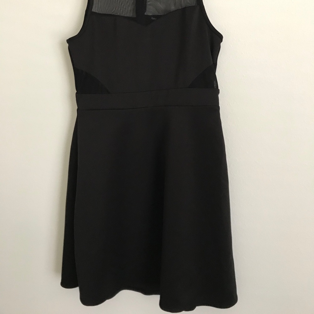 Sexy black dress